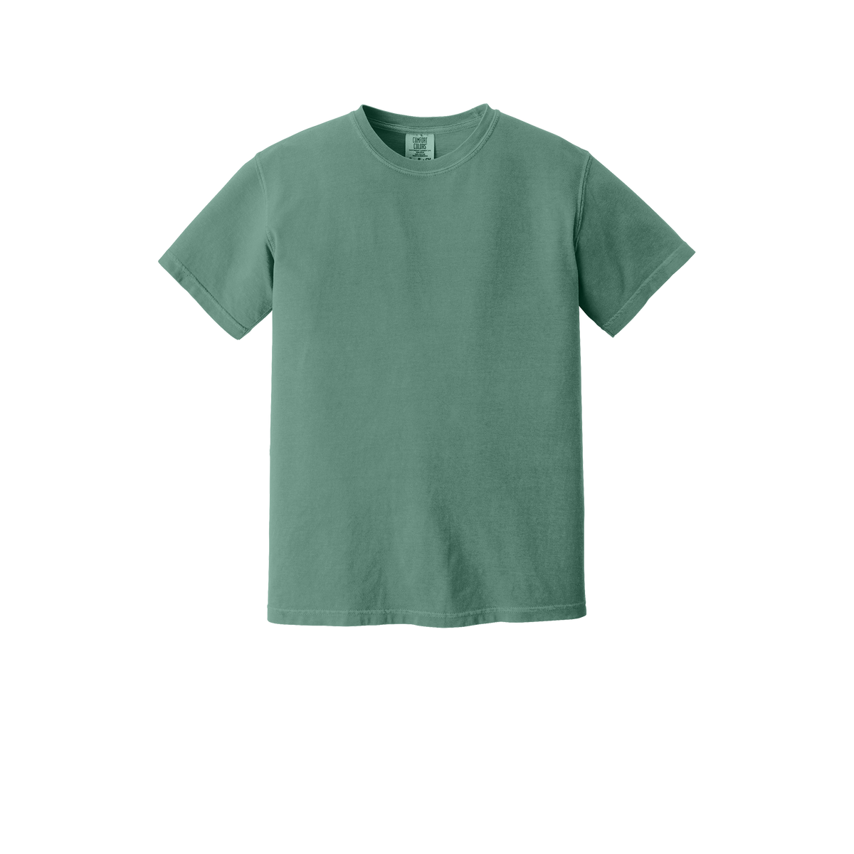 Custom Comfort Colors 1717 adult T-shirt in Light Green, front view