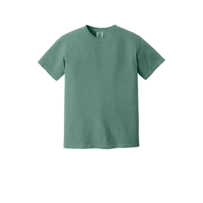 Custom Comfort Colors 1717 adult T-shirt in Light Green, front view