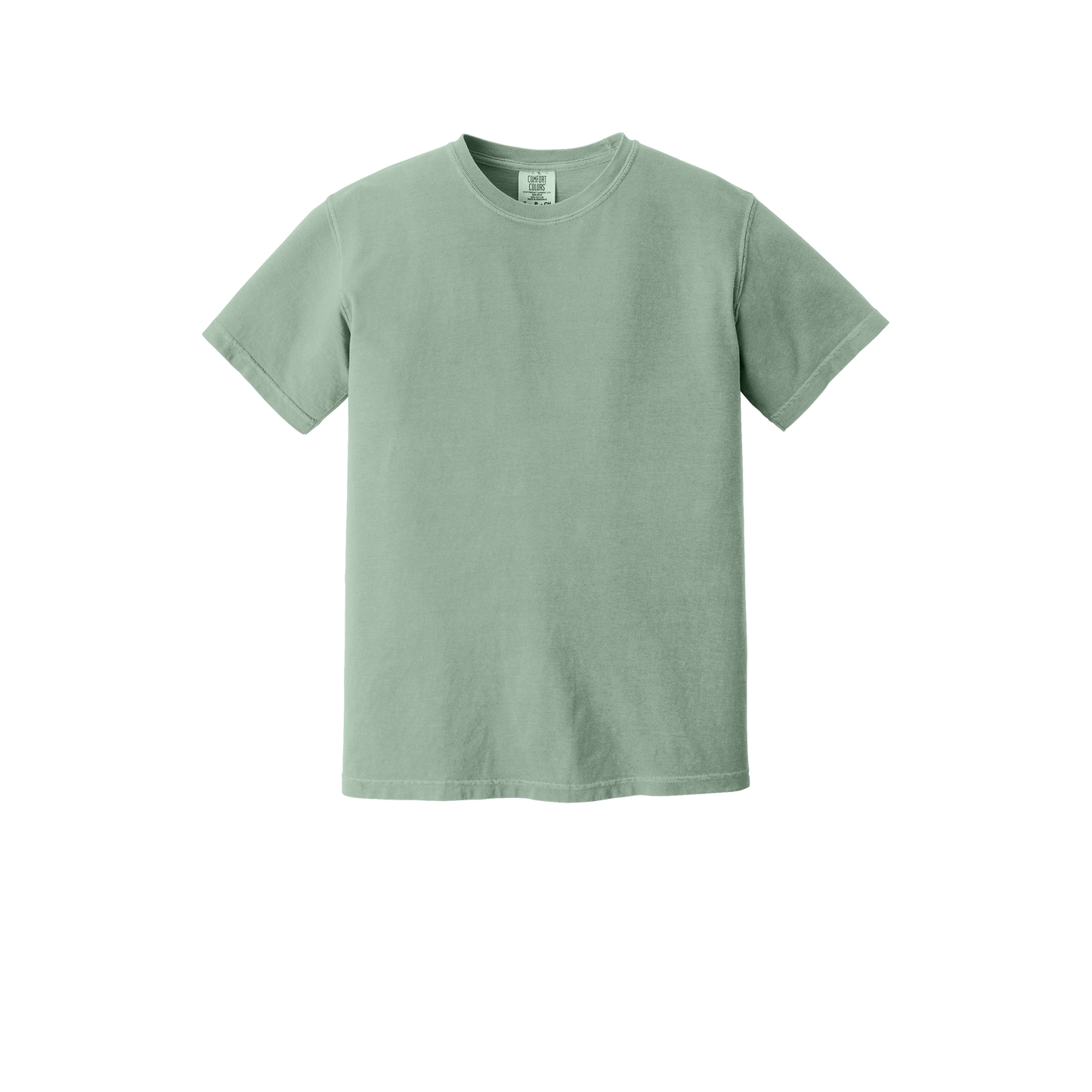 Custom Comfort Colors 1717 adult T-shirt in Bay, front view