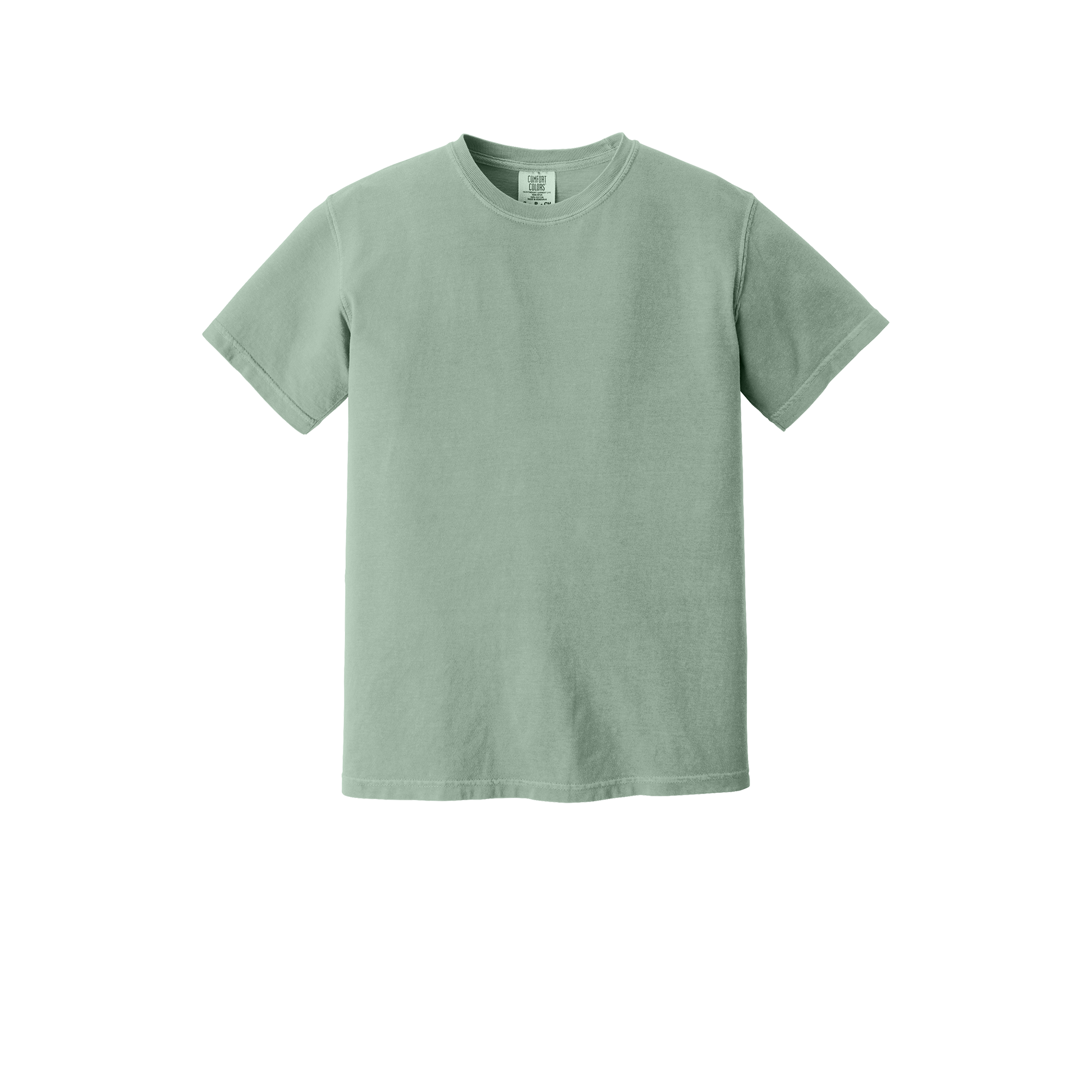 Custom Comfort Colors 1717 adult T-shirt in Bay, front view