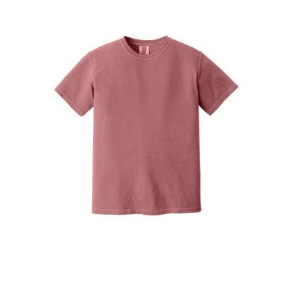 Custom Comfort Colors 1717 adult T-shirt in Brick, front view
