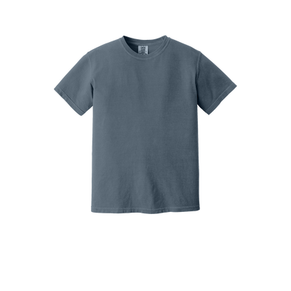 Custom Comfort Colors 1717 adult T-shirt in Denim, front view