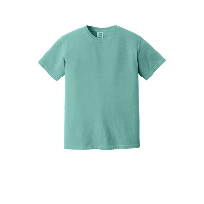 Custom Comfort Colors 1717 adult T-shirt in Sea Foam, front view