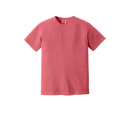 Custom Comfort Colors 1717 adult T-shirt in Watermellon, front view