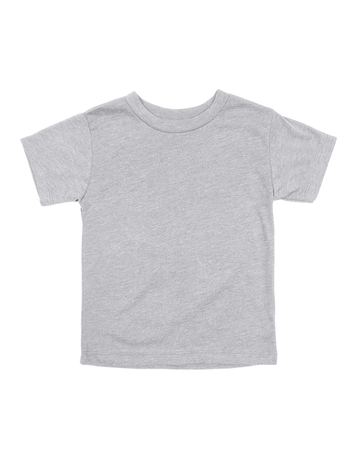 Custom toddler Bella + Canvas heathered T-shirt in Heather Athletic