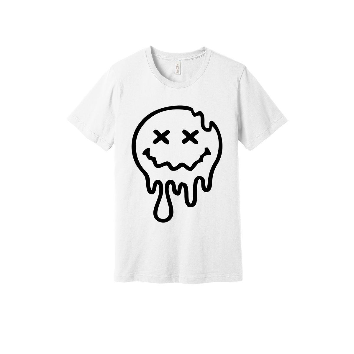 On My Last Nerve Front & Back design on a White adult T-shirt, front view.