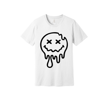 On My Last Nerve Front & Back design on a White adult T-shirt, front view.