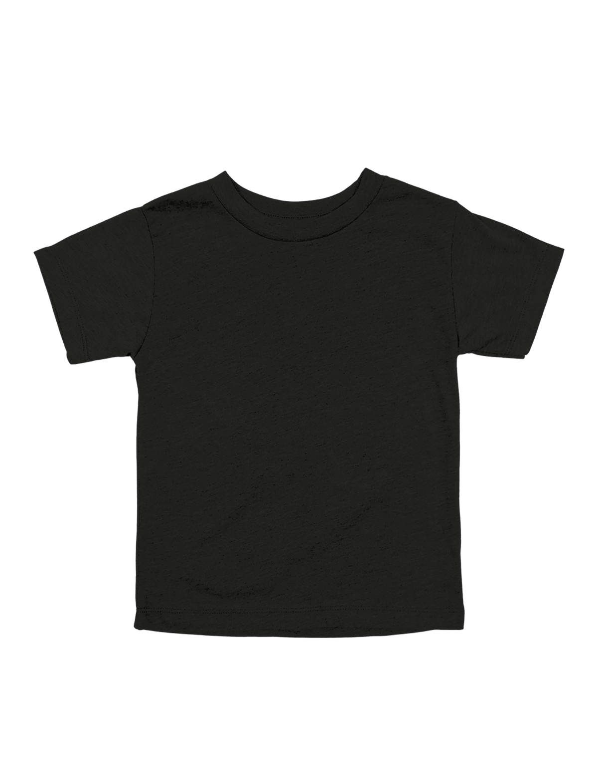Custom toddler Bella + Canvas jersey T-shirt in Black