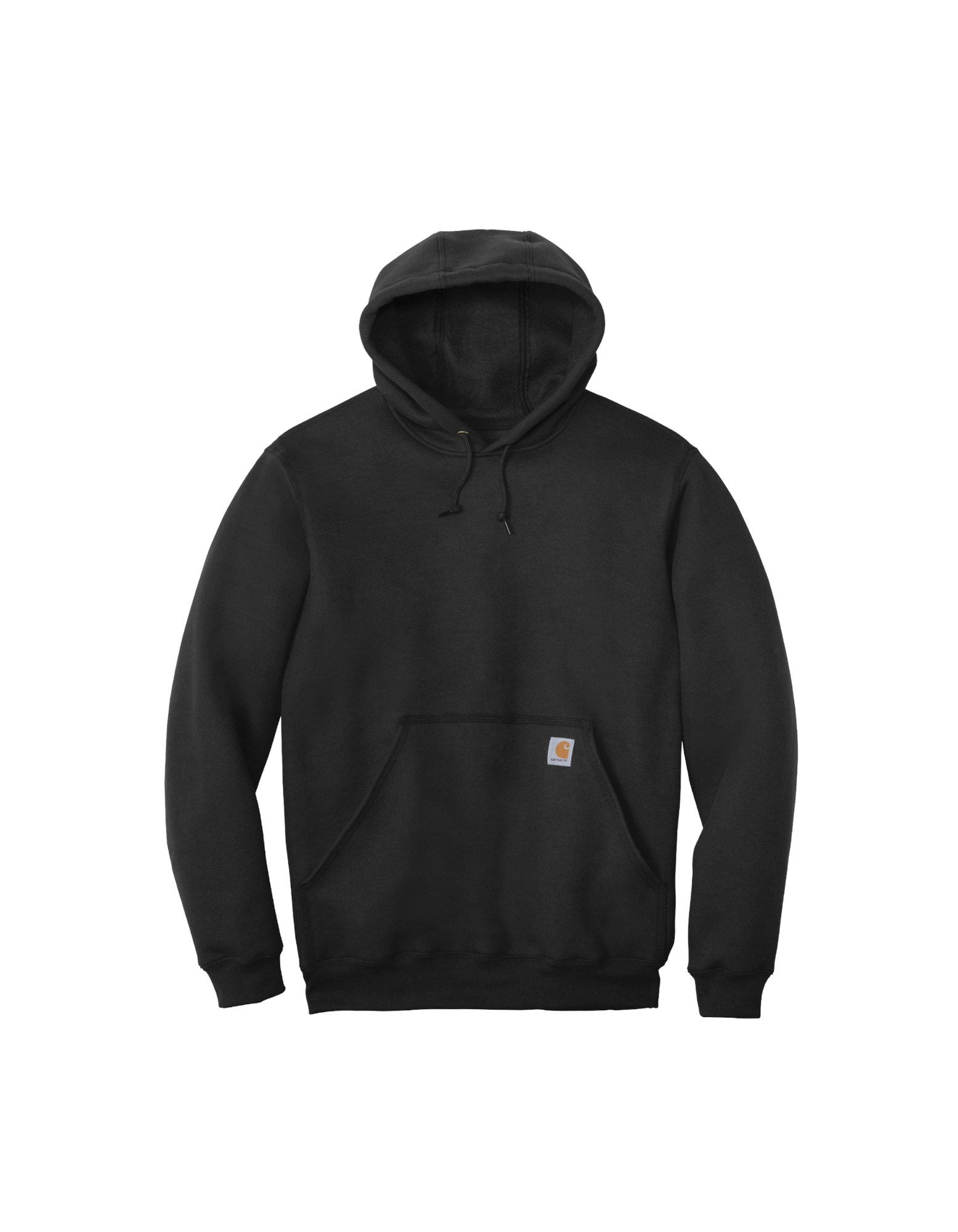 Custom Carhartt midweight hoodie in Black