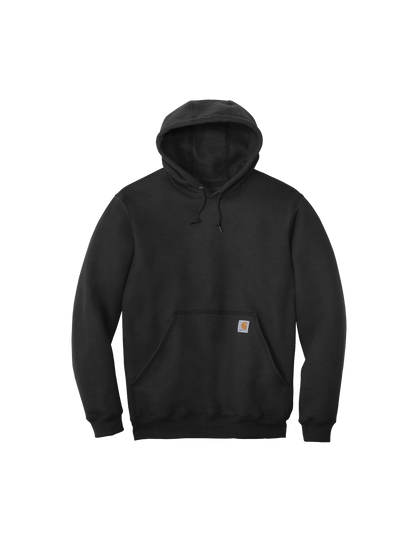 Custom Carhartt midweight hoodie in Black