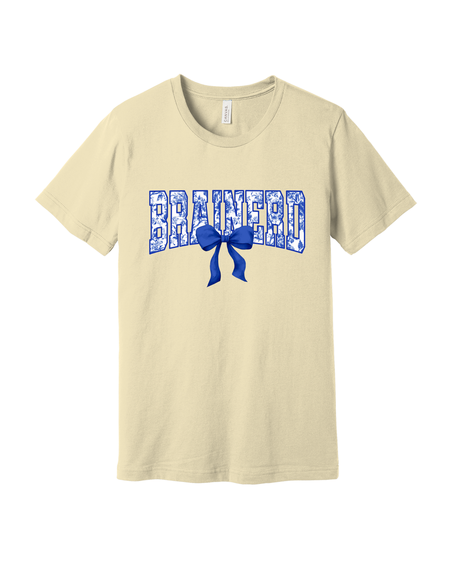 Brainerd floral spirit design on Tan T-shirt