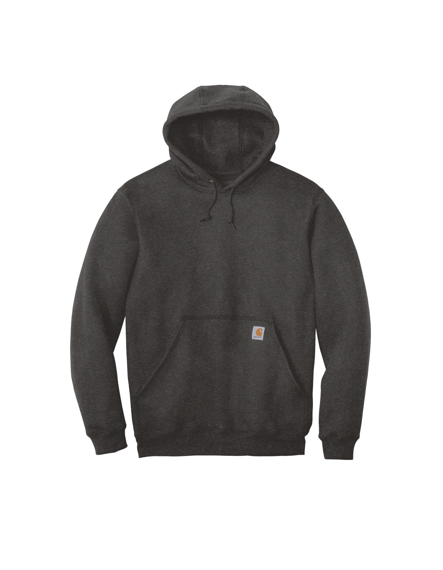 Custom Carhartt midweight hoodie in Carbon Heather