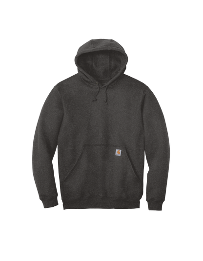 Custom Carhartt midweight hoodie in Carbon Heather