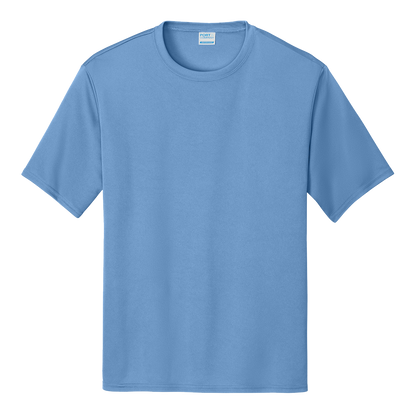 Port & Company performance T-shirt in Carolina Blue