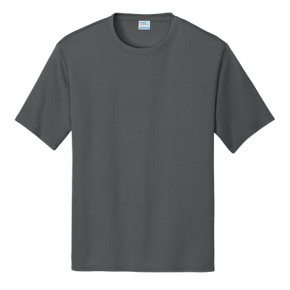 Port & Company performance T-shirt in Charcoal