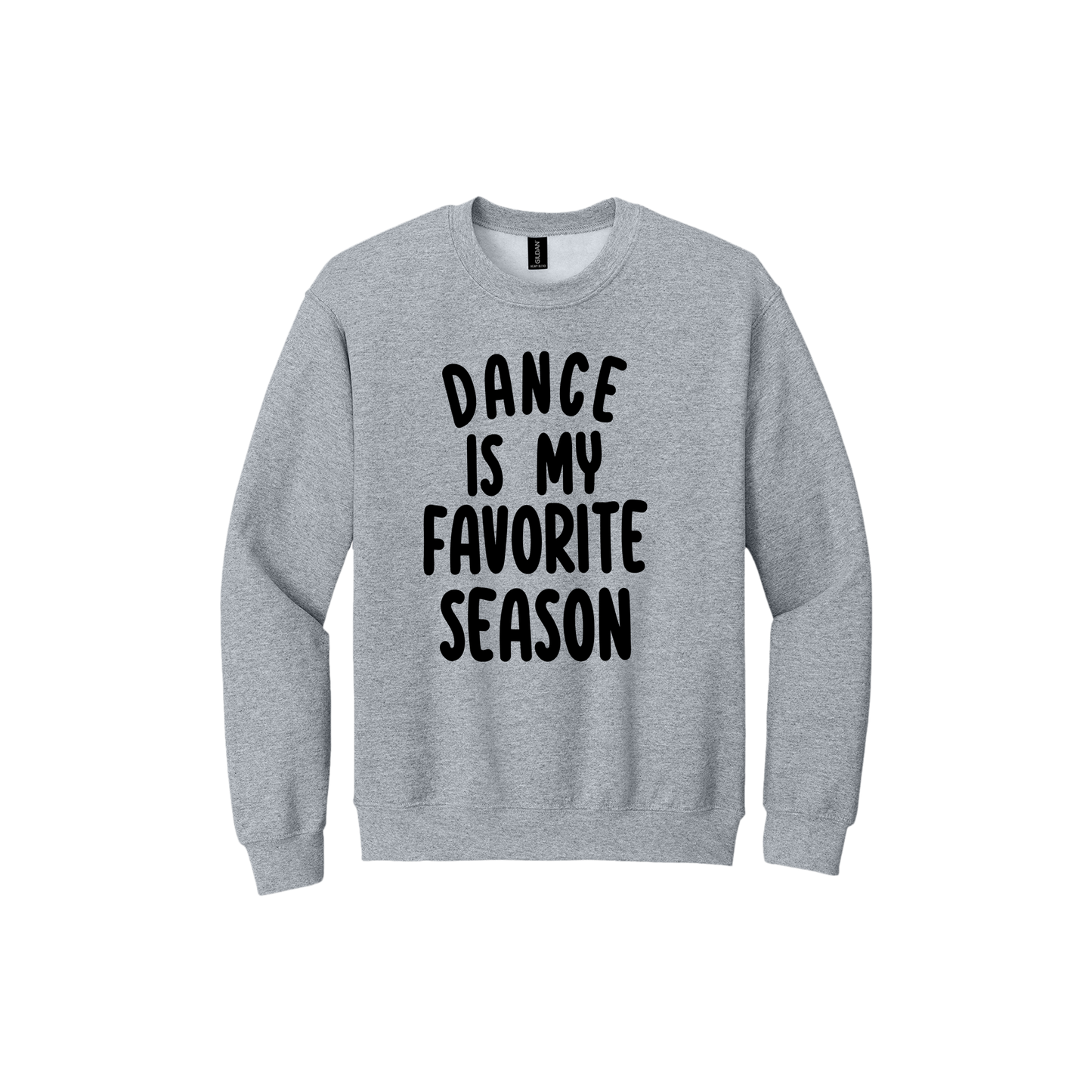 Adult 18000 SportGrey Dance Is My Favorite Season artwork - front view.