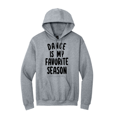 Adult 18500 SportGrey Dance Is My Favorite Season artwork - front view.