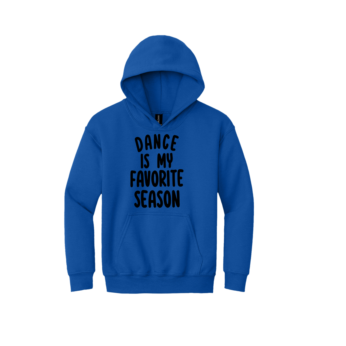 Youth 18500B Royal Dance Is My Favorite Season artwork - front view.