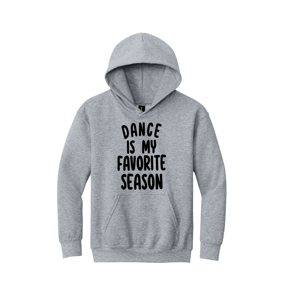 Youth 18500B SportGrey Dance Is My Favorite Season artwork - front view.