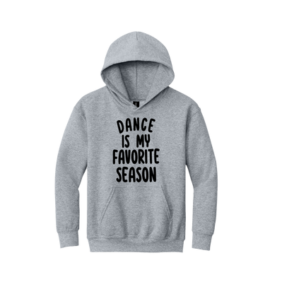 Youth 18500B SportGrey Dance Is My Favorite Season artwork - front view.