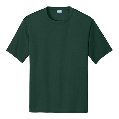 Port & Company performance T-shirt in Dark Green