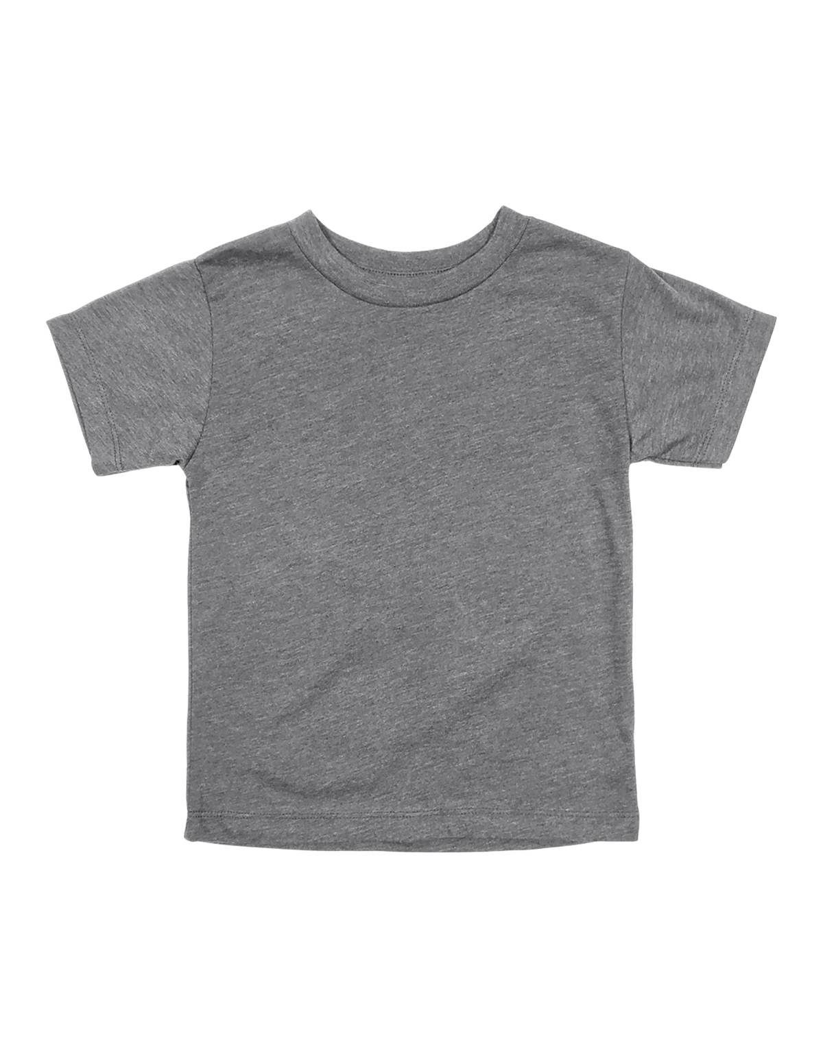 Custom toddler Bella + Canvas heathered T-shirt in Heather Deep