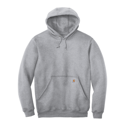 Custom Carhartt midweight hoodie in Heather Grey