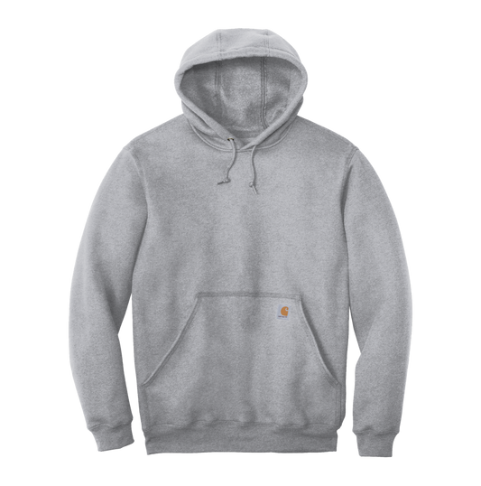Custom Carhartt midweight hoodie in Heather Grey