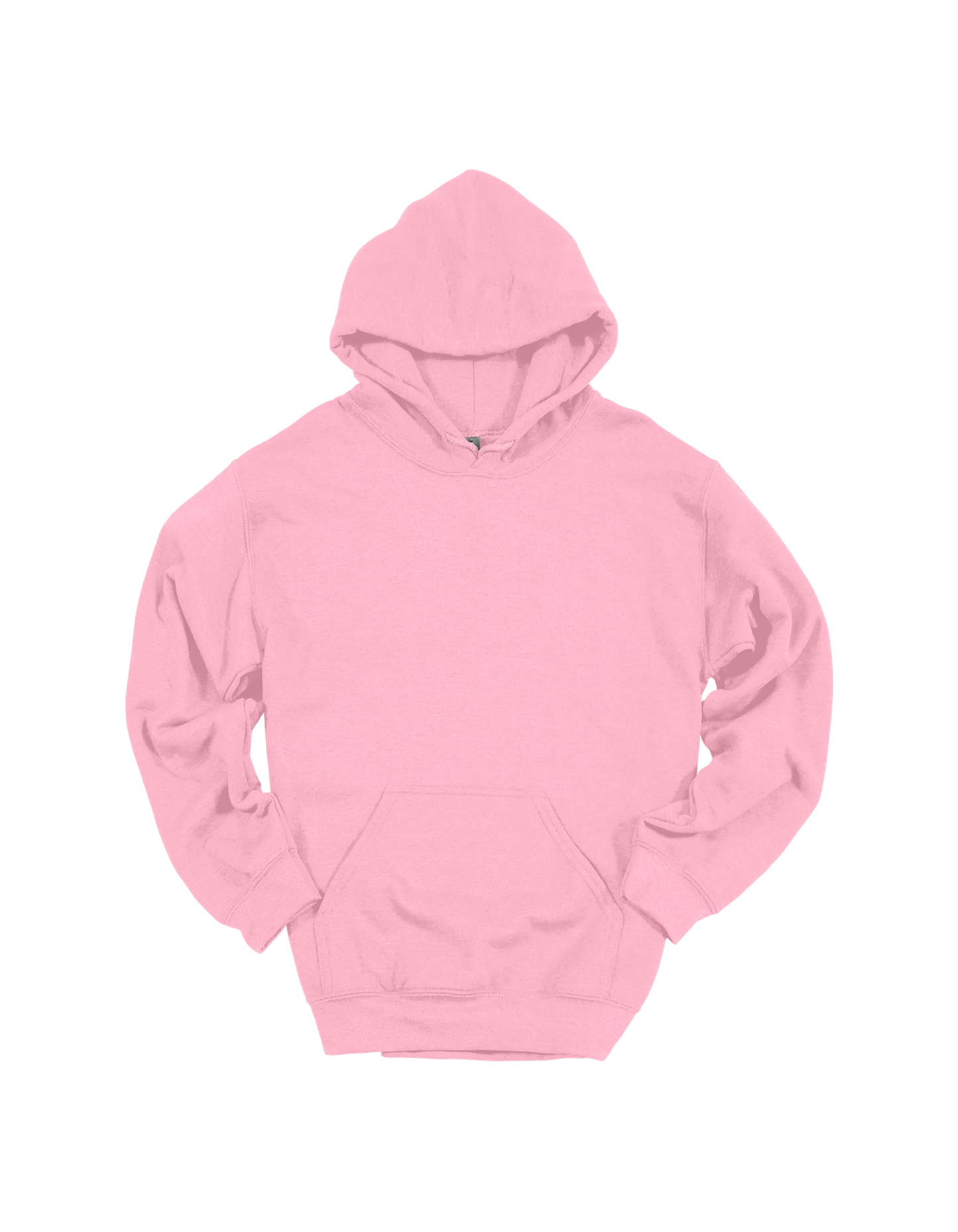 Custom youth Gildan hoodie in Light Pink