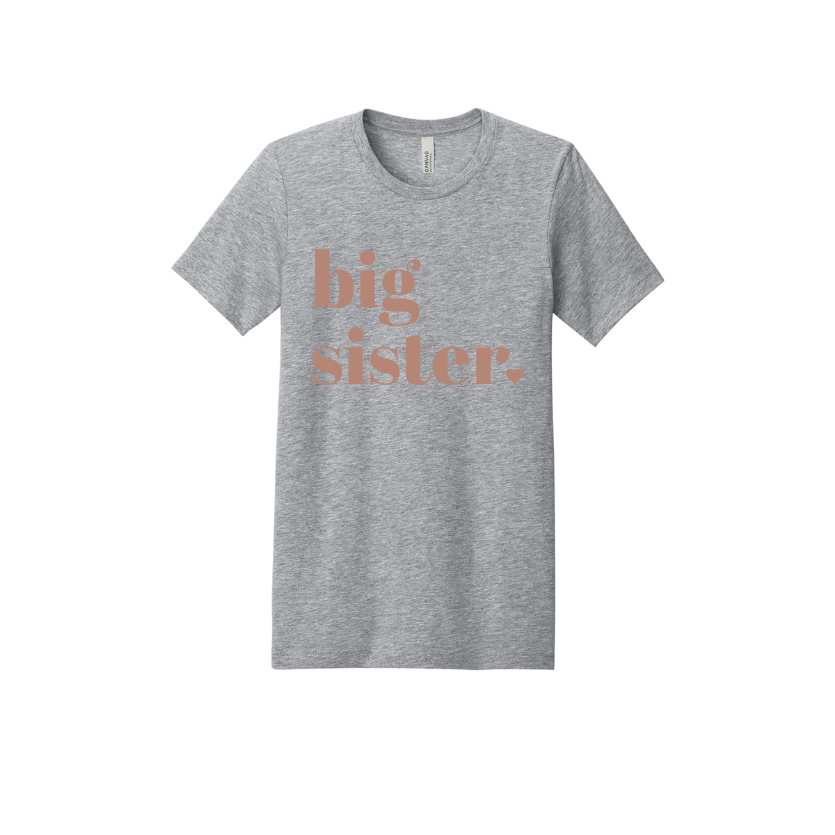 Big Sister Apparel — gray adult-tee front