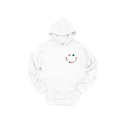 Cool Moms Club Apparel — white adult-hoodie front