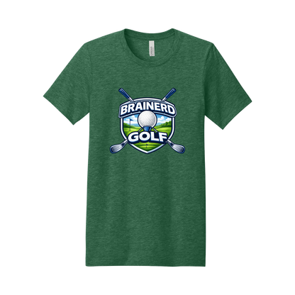 Brainerd Golf Apparel — green adult-tee front