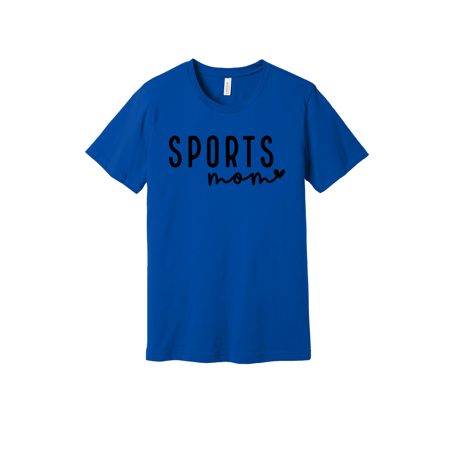 Sports Mom Apparel — blue adult-tee front