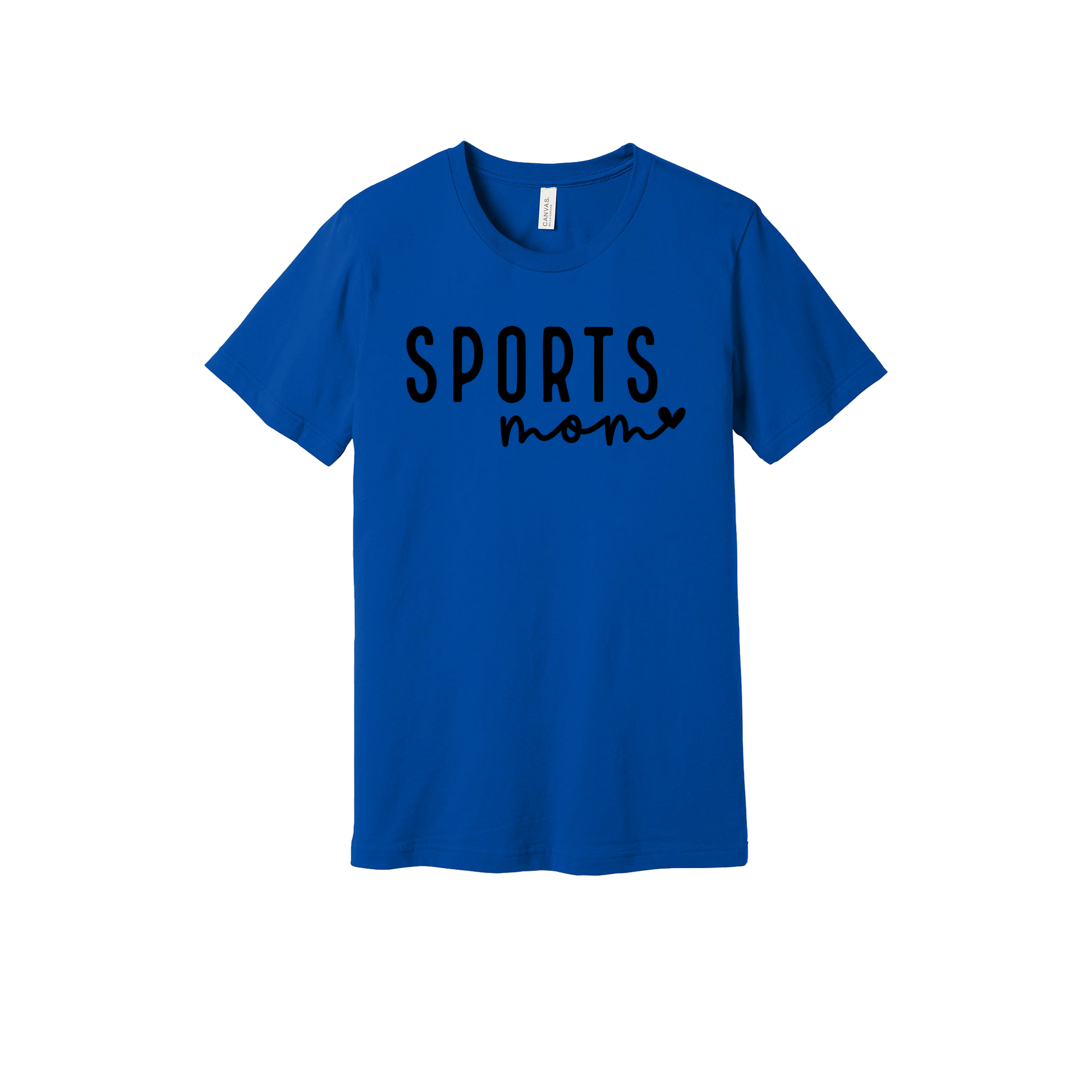 Sports Mom Apparel — blue adult-tee front
