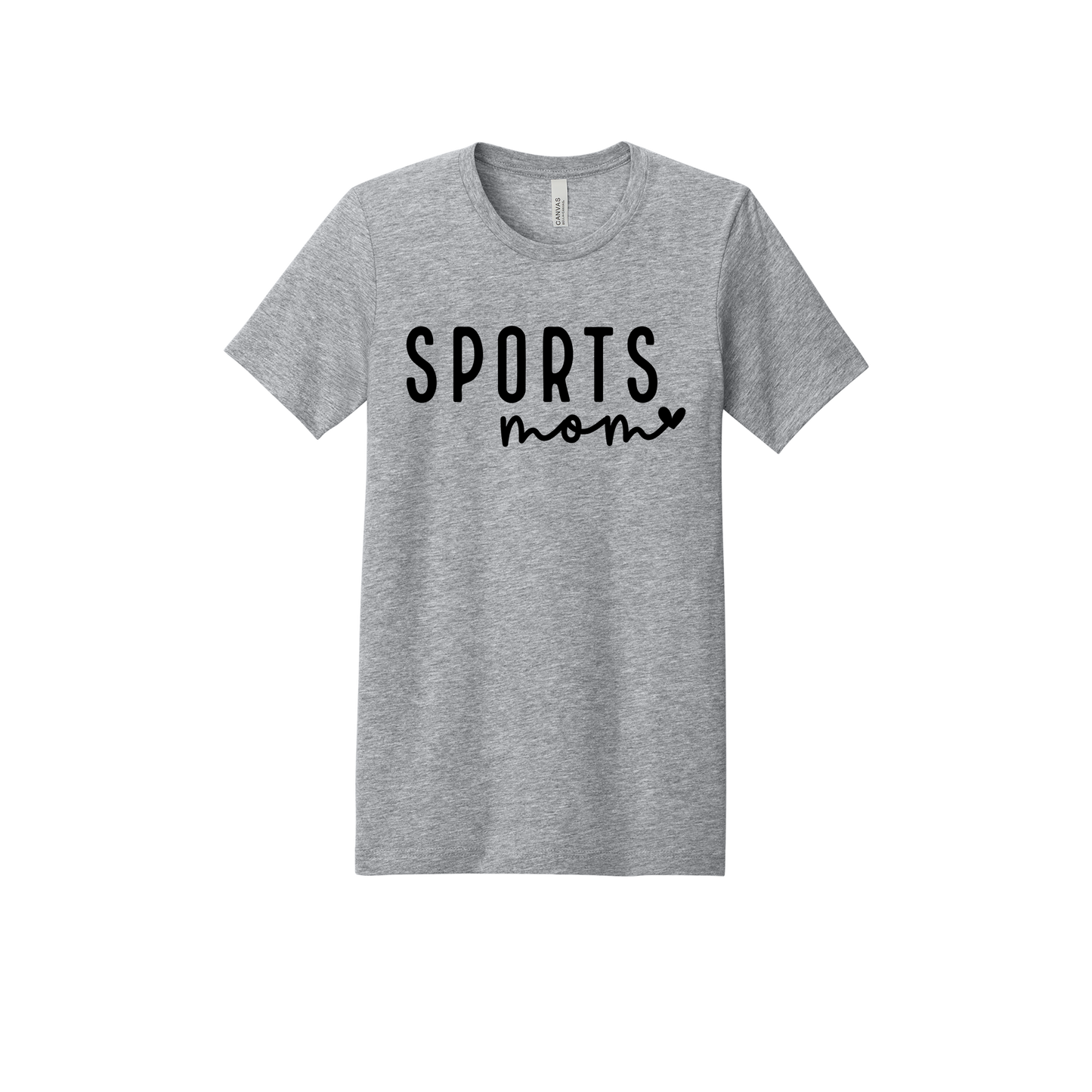 Sports Mom Apparel — gray adult-tee front