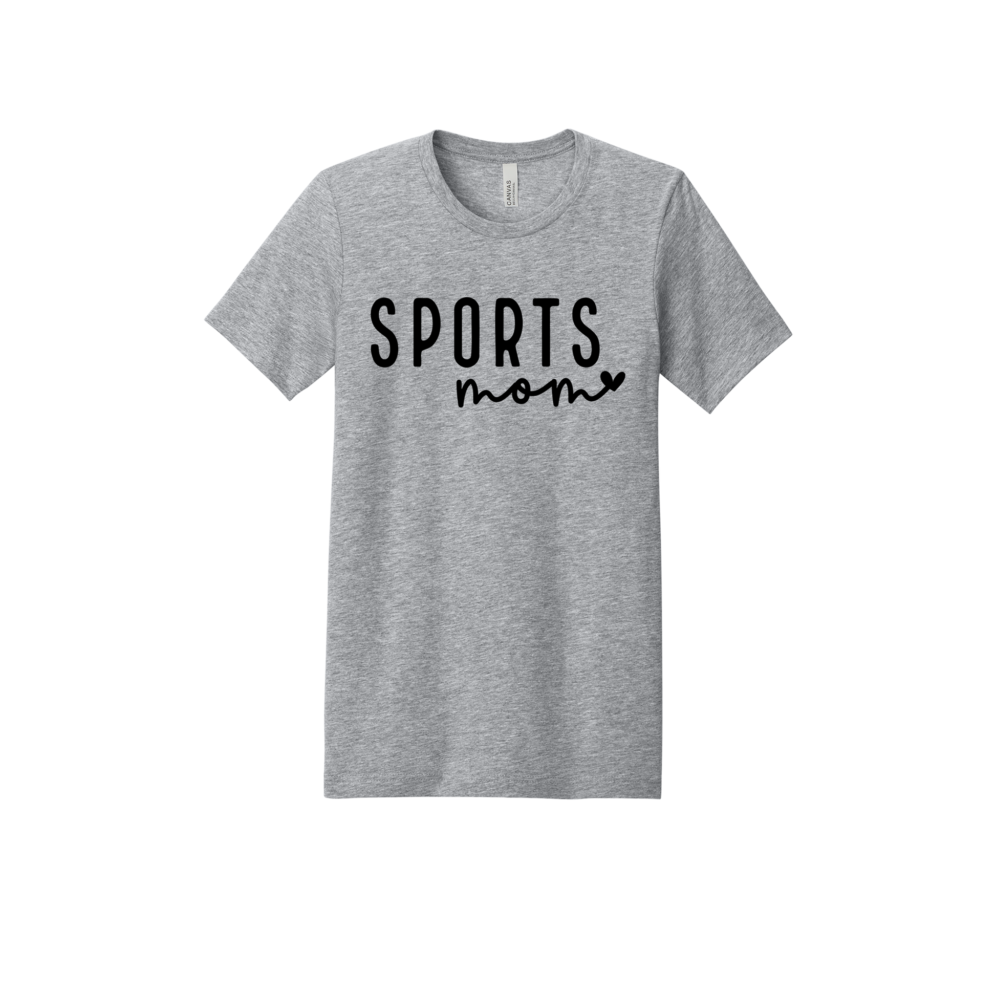 Sports Mom Apparel — gray adult-tee front