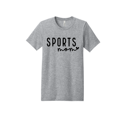 Sports Mom Apparel — gray adult-tee front
