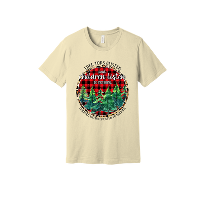 Tree 2 Apparel — tan adult-tee front