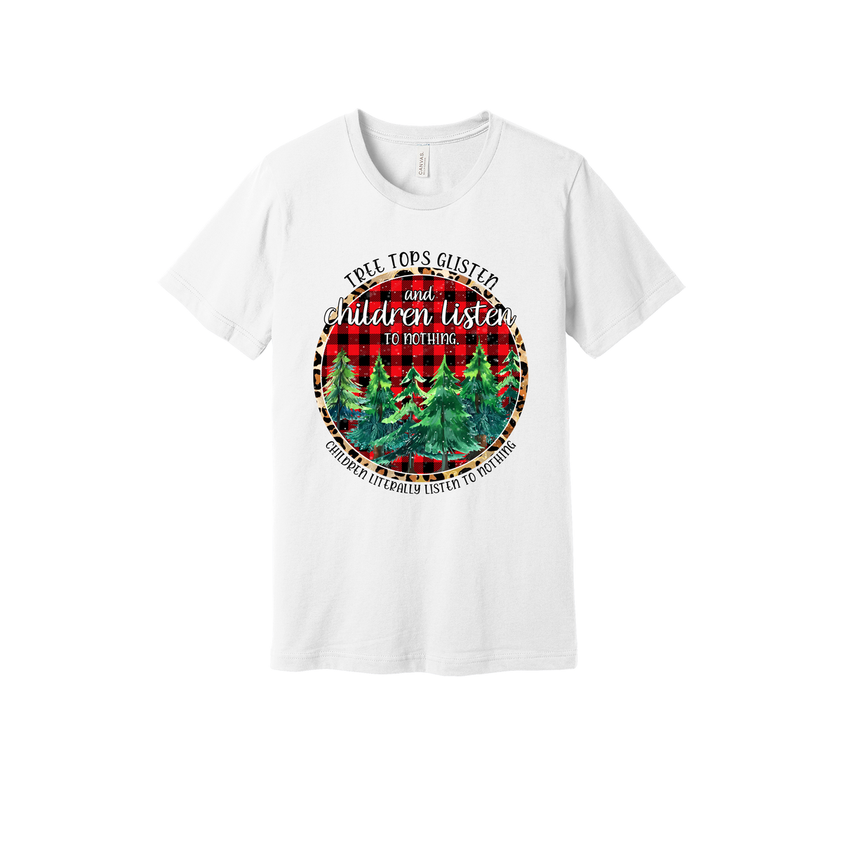 Tree 2 Apparel — white adult-tee front