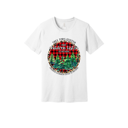Tree 2 Apparel — white adult-tee front