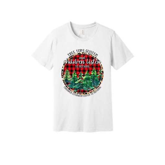 Tree 2 Apparel — white adult-tee front