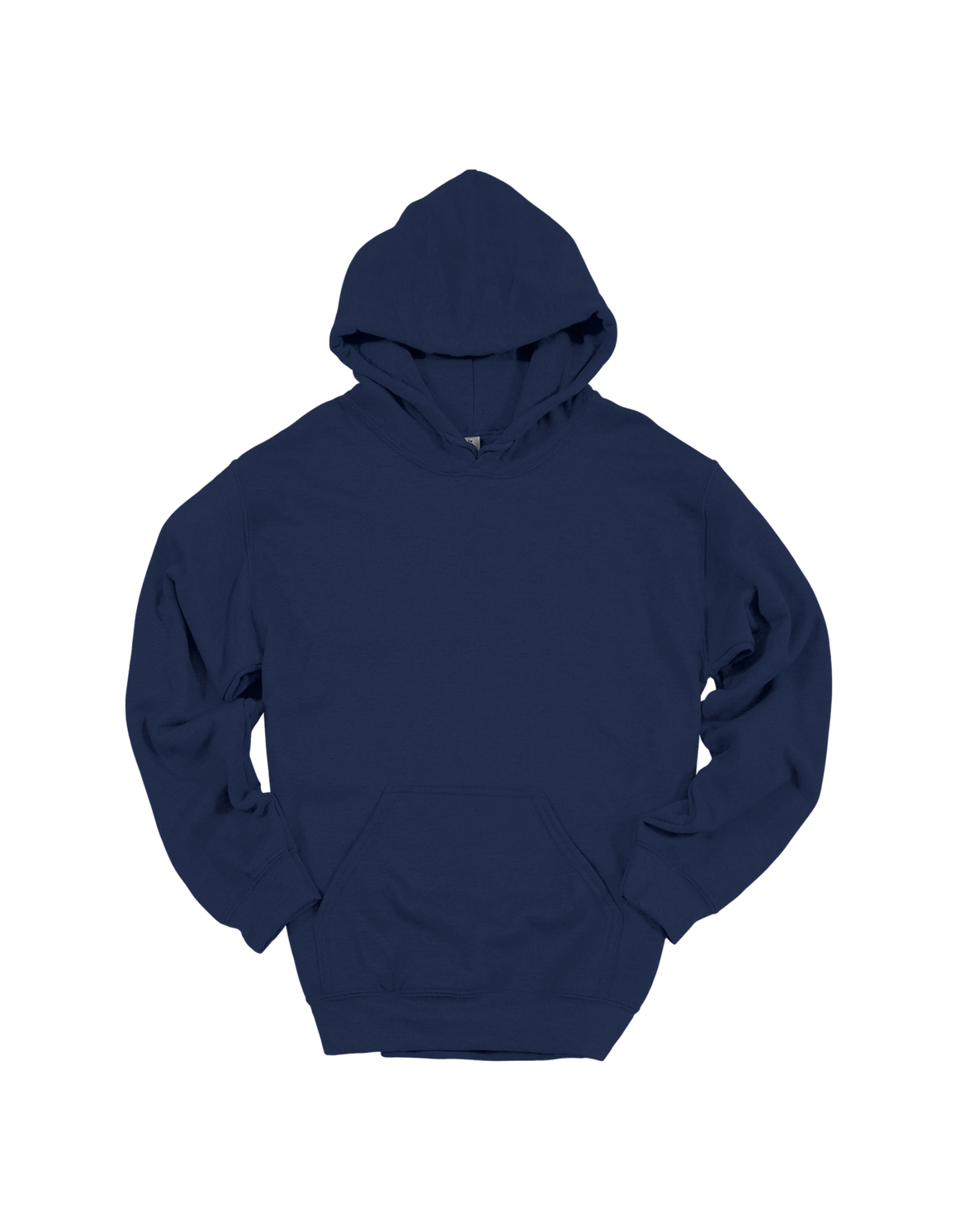Custom youth Gildan hoodie in Navy