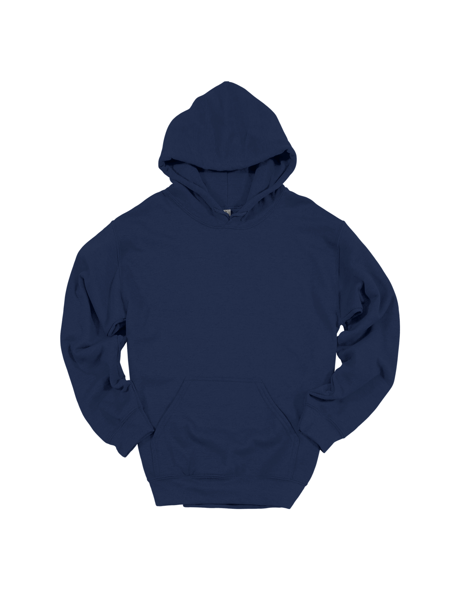 Custom youth Gildan hoodie in Navy