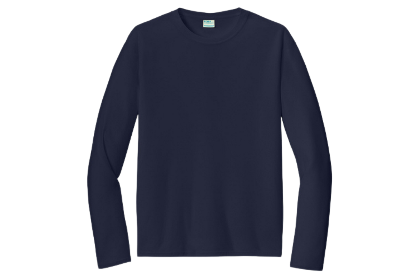 Port & Company performance long-sleeve shirt in Navy
