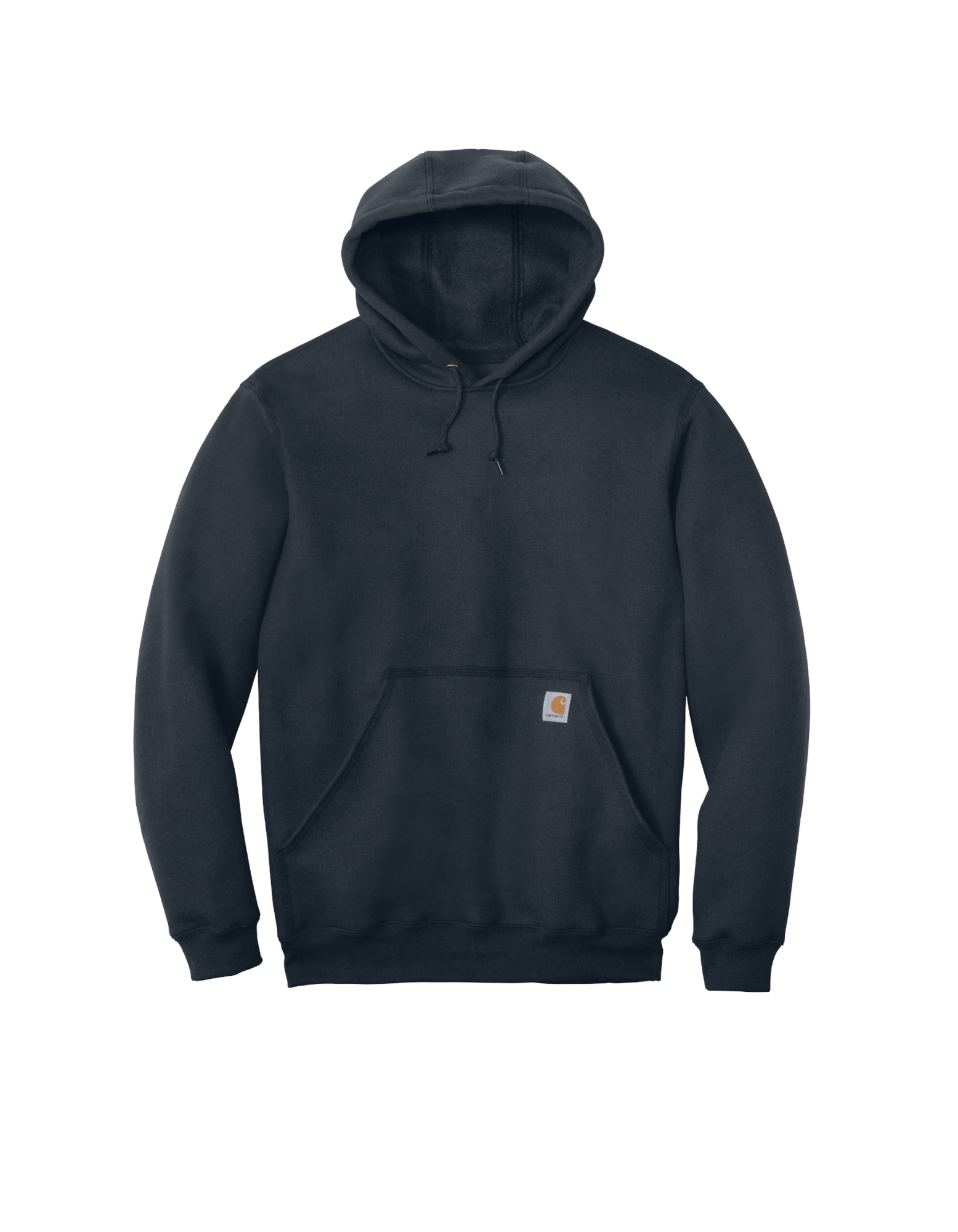 Custom Carhartt midweight hoodie in New Navy