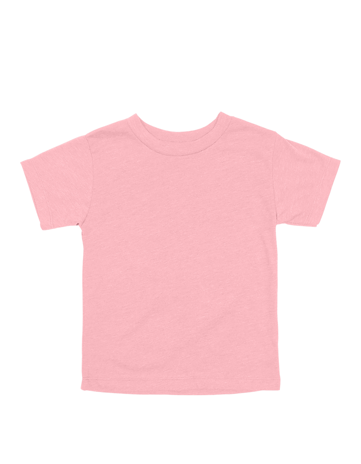 Custom toddler Bella + Canvas jersey T-shirt in Pink