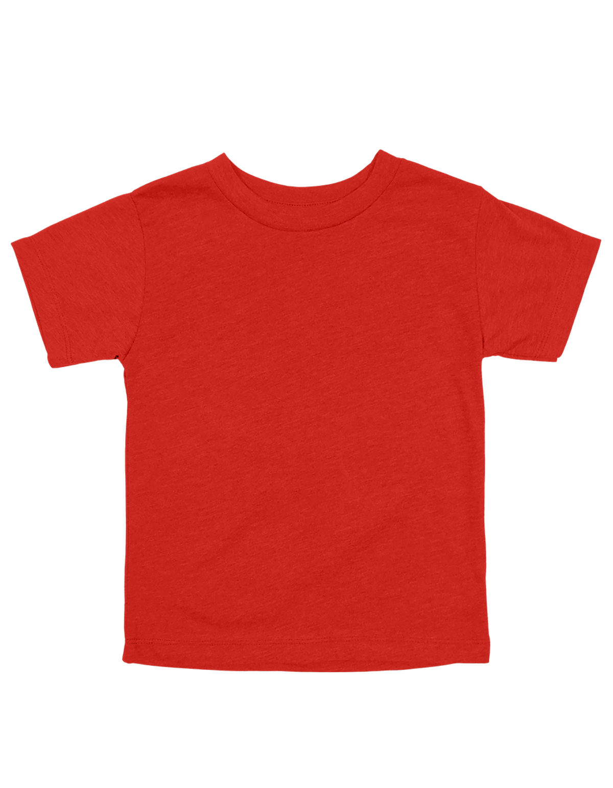 Custom toddler Bella + Canvas jersey T-shirt in Red