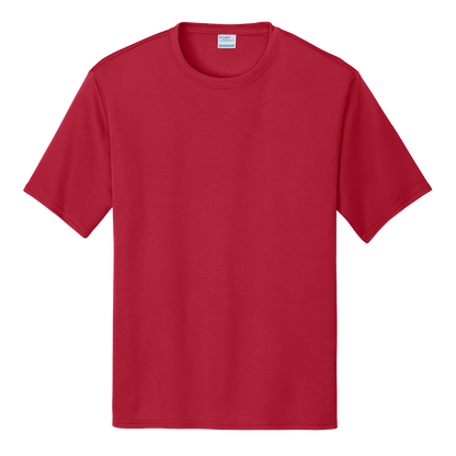 Port & Company performance T-shirt in Red