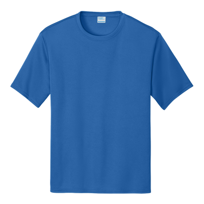 Port & Company performance T-shirt in Royal Blue