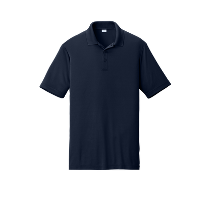 Custom men's Sport-Tek PosiCharge Competitor polo in Navy, front view